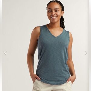 Title nine Henerala Green Fitted Sleeveless Tank Top XS